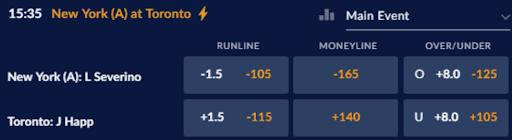 mlb odds 2